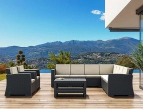 Γωνία Monaco Dark Grey