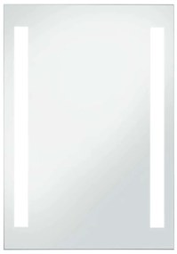 vidaXL Καθρέφτης Μπάνιου Τοίχου με LED 60 x 80 εκ.
