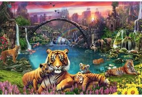 Παζλ Ravensburger Tigers in the lagoon 3000 Τεμάχια
