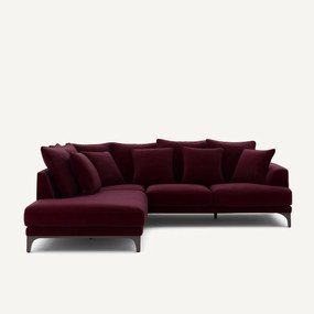 Γωνιακός καναπές από βελούδο, ARMENTO