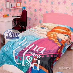 Κουβερλί Παιδικό Micro Disney Frozen 510 Digital Print DimCol Μονό 160x250cm 100% Βαμβάκι