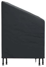 vidaXL Κάλυμμα Κήπου για Καρέκλα Μαύρο 75 x 78 x 65 / 100 εκ Ύφασμα 210D