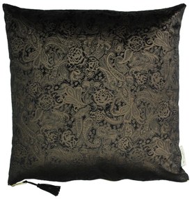 Μαξιλάρι ArteLibre Paisley Μαύρο Βελούδο 45x45cm-05152294