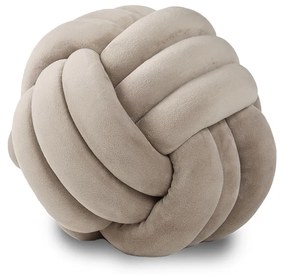 Διακοσμητικό Μαξιλάρι Βελουτέ (Φ22) Das Home Μπεζ