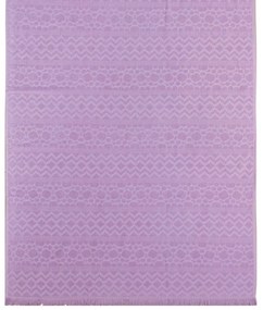 Πετσέτα Θαλάσσης - Παρεό Kasos 35 Lavender Kentia Θαλάσσης 90x180cm 100% Βαμβάκι