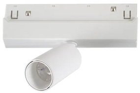 Σποτ Φωτιστικό Ράγας LED 6W IP20 3000K HUBEM630W ACA HUBEM630W Λευκό