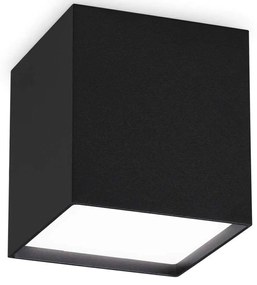 Φωτιστικό Οροφής - Σποτ Kubiko 303314 10x10x11,5cm Led 1100lm 10W 3000K Black Ideal Lux