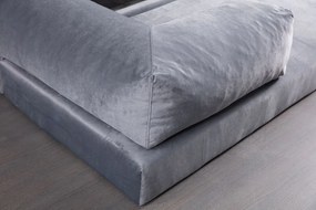 2-Seat Sofa-Bed Via Con - Pale Grey Pale Grey