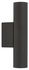 Απλίκα Φωτιστικό Τοίχου 2xGU10 10W IP20 Fourty Wall Nowodvorski-10891-Ανθρακί 10891