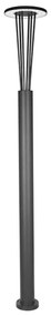 Φωτιστικό Δαπέδου E445 Φ25x220cm Led 1005lm 15,5W 3000K Graphite
