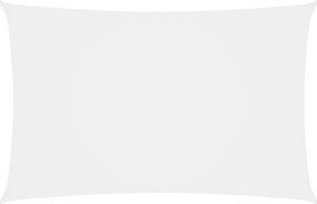 Πανί Σκίασης Ορθογώνιο Λευκό 2 x 4,5 μ. από Ύφασμα Oxford