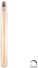 ΛΑΜΠΤΗΡΑΣ HM4190 LED FILAMENT 6W E27 3000K ΧΡΥΣΟ DIMMABLE
