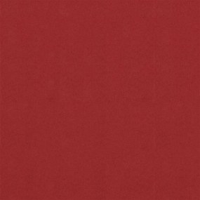 vidaXL Διαχωριστικό Βεράντας Κόκκινο 120 x 500 εκ. Ύφασμα Oxford
