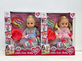 Κούκλα μωρό με αξεσουάρ φροντίδας - 2285G114 - 917437