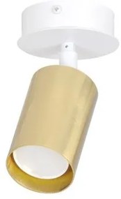 Σποτ Φωτιστικό Οροφής 1xGu10 Ατσάλι ZEN Made in Poland Emibig-623/1-Λευκό 623/1