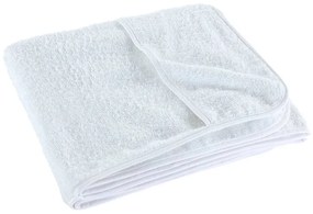 Πετσέτες Θαλάσσης 4 τεμ. Λευκές 60 x 135 εκ. Ύφασμα 400 GSM - Λευκό