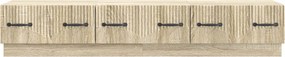 vidaXL Ντουλάπι TV Sonoma Δρυς 147 x 34,5 x 27 εκ Επεξεργασμένο Ξύλο