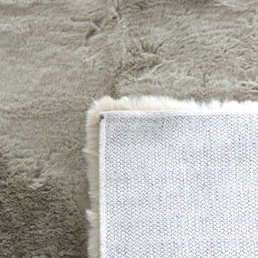 Χαλί Γούνινο (120x170) Ravelia Fluffy Taupe
