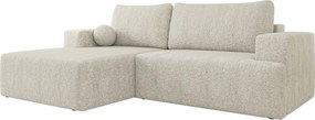 Γωνιακός καναπές Mivo-Gray-sand-Αριστερή