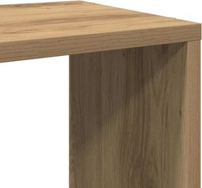 vidaXL Βιβλιοθήκη Αρτισιανή Δρυς 100x24x63 εκ. Επεξεργ. Ξύλο