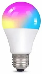 Λάμπα LED για ντουί E27 RGBW με τηλεκοντρόλ 5W Rixme 17964-198