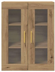 vidaXL Ντουλάπα τοίχου Επιτοίχιο artisan δρυς 69.5 x 34 x 90 εκ.