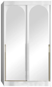 Ντουλάπα Modin συρόμενη-Leuko-Μήκος: 120 εκ.