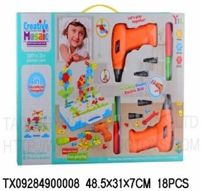 Σετ κατασκευών DIY με εργαλεία - YM006 - 009163