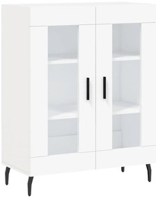 vidaXL Ντουλάπι Λευκό 69,5x34x180 εκ. από Επεξεργασμένο Ξύλο