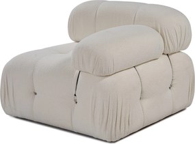 1-Seat Sofa Bubble 1R - Beige White