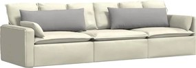 vidaXL Μαξιλάρι Καναπέ 2 pcs Σκίουρος Γκρί 120 x 40 cm ύφασμα
