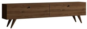 Έπιπλο τηλεόρασης Jate καρυδί 160x25x40 εκ. 160x25x45 εκ.