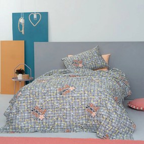 Πάπλωμα Παιδικό Luminous Cluster Grey Palamaiki Semi-double 160x240cm Πολυέστερ