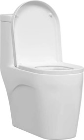vidaXL Λεκάνη Ρυθμιζόμενος Λευκό 48 x 36,5 x 4,5 εκ Πολυπροπυλένιο