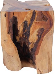 vidaXL Σκαμπό από Μασίφ Ξύλο Teak