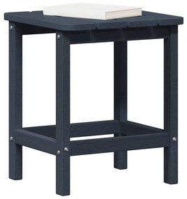 vidaXL Adirondack Τραπέζι Πλευρό Ναυτικό Μπλε 38x38x46 εκ. από HDPE