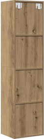 vidaXL Ντουλάπι βιβλίου/ΤV Ντουλάπι Artisan Oak 36x30x143cm