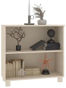 vidaXL Ντουλάπι HAMAR Καφέ Μελί 85 x 35 x 80 εκ. Μασίφ Ξύλο Πεύκου