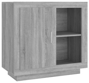 vidaXL Ντουλάπι Γκρι Sonoma 80 x 40 x 75 εκ.