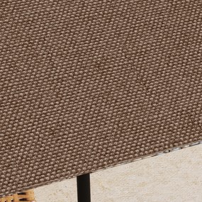 2,98m x 2,98m Polyester Garden Gazebo Replacement Roof Coffee