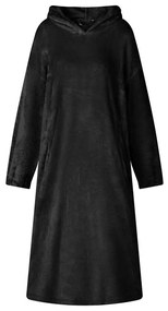 vidaXL Φούτερ-κουβέρτα Μαύρο m Φανέλα