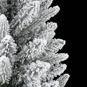vidaXL Χριστουγεννιάτικο Δέντρο Τεχνητό με Χιόνι 180 εκ. PVC &amp; PE