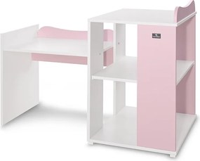 BED MULTI 190/72 COLOUR WHITE/ORCHID PINK