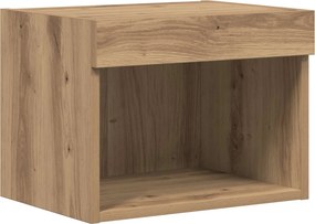 vidaXL Βάσεις τηλεόρασης 4 pcs Artisan Oak Επεξεργασμένο ξύλο