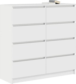 vidaXL Ντουλάπι Λευκό 100x35x99 εκ. Επεξεργασμένο Ξύλο