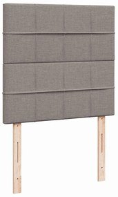 ΟΘΩΜΑΝΙΚΟ ΚΡΕΒΑΤΙ ΜΕ ΣΤΡΩΜΑ TAUPE 90X190CM ΥΦΑΣΜΑ 3313123