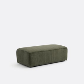 Ταμπουρέ XL, ριγέ βελούδο, Liora