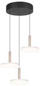 Φωτιστικό Οροφής Celeste 354930365 35x50/200cm 3xSMD 7,5W 750lm 3000K Coffee-White Trio Lighting