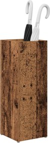 vidaXL Σχέδιο &amp; βάση αποθήκευσης Παλιό ξύλο 20 x 20 x 55,5 εκ