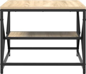 vidaXL Τραπεζάκι σαλονιού Δρύς Sonoma 51 x 50 x 40 εκ.